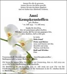 eine Anzeige