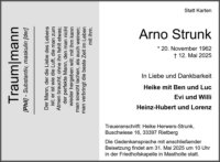 eine Anzeige