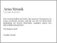 eine Anzeige