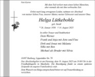 eine Anzeige