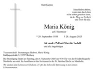 eine Anzeige
